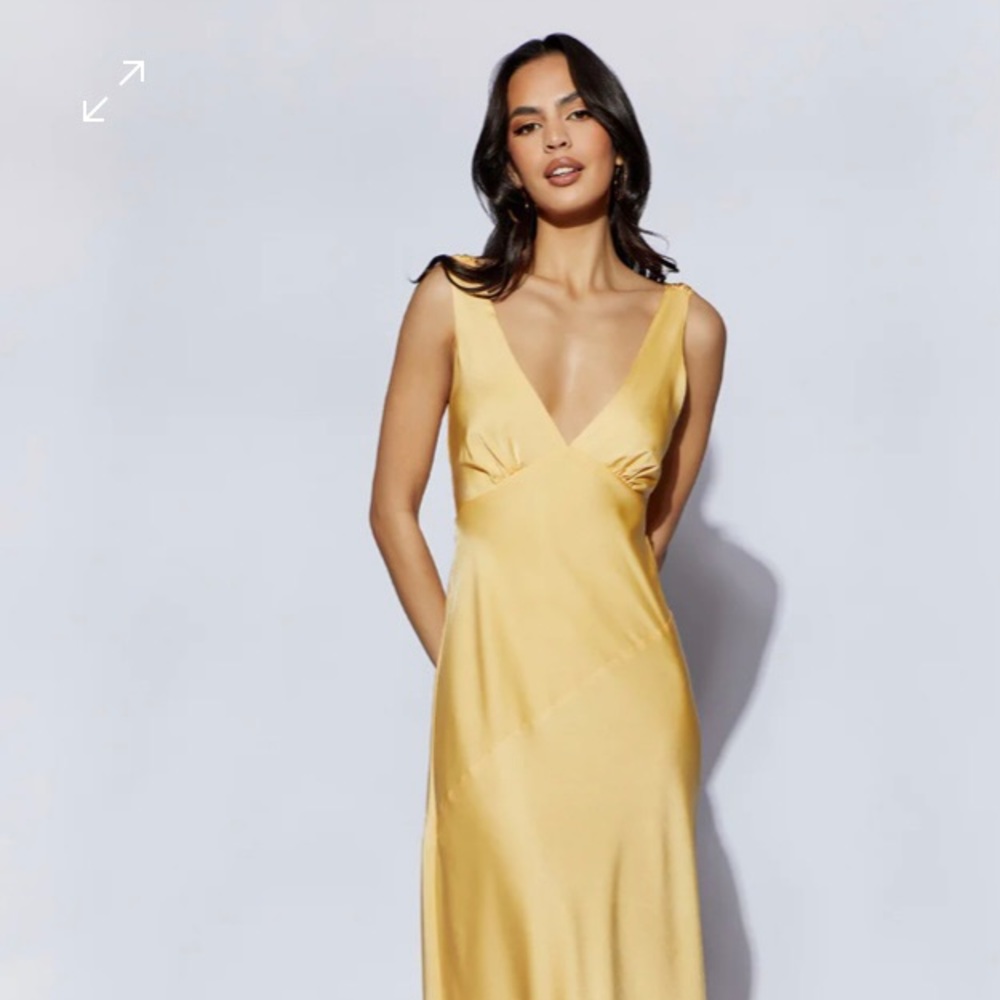 Meshi Yellow Nadia Maxi Dress! (Size Small Sold Out Online)